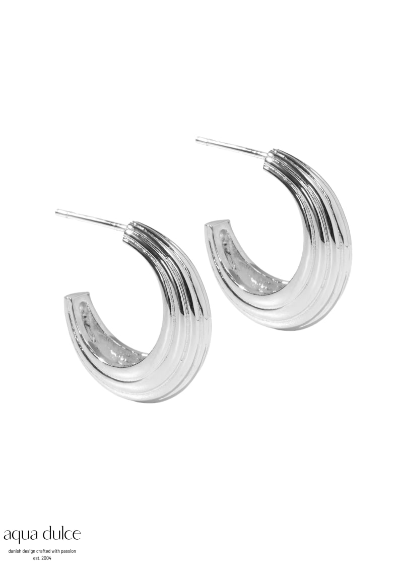 *SUE HOOP BIG | SILVER