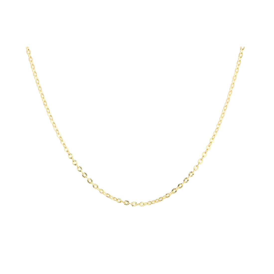 FANCY NECKLACE | GOLDEN