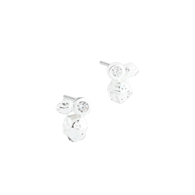 DARLING ROCK EARSTUD | SILVER