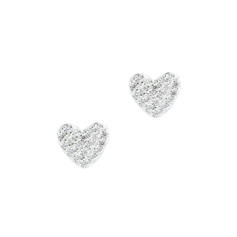 DARLING HEART EARSTUD | SILVER