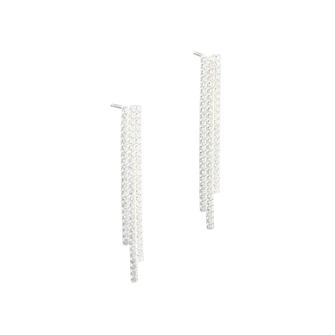 *TENNIS DARLING EARSTUD | SILVER