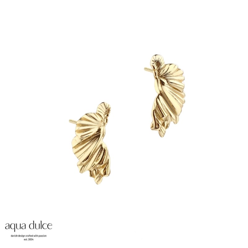 *KOI SMALL HALF LEAF | GOLDEN