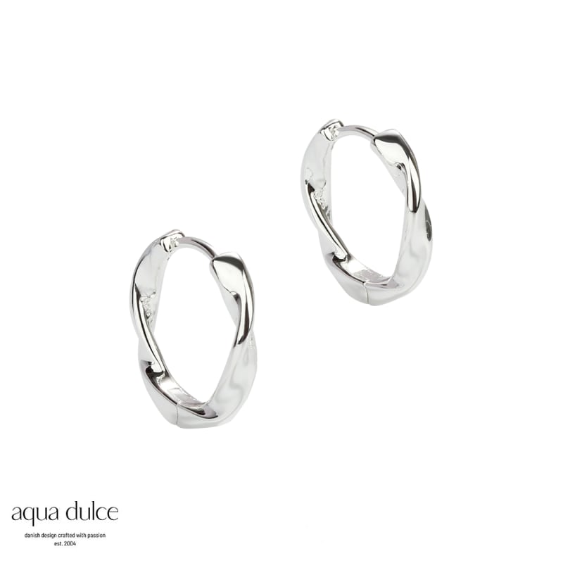 *TWIRL HOOP | SILVER
