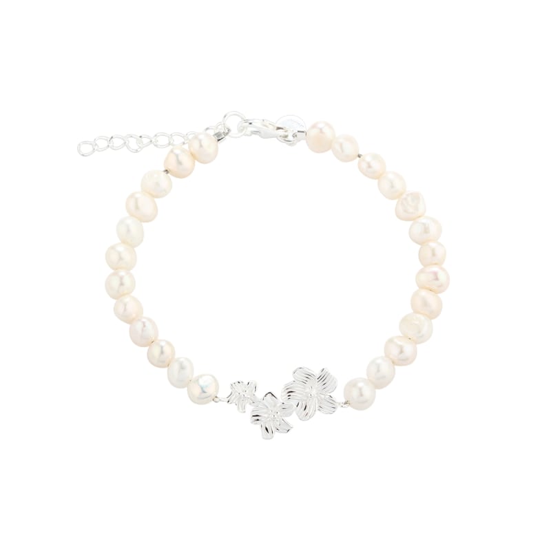 *JASMIN PEARL BRACELET | SILVER